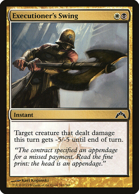 Executioner's Swing 161