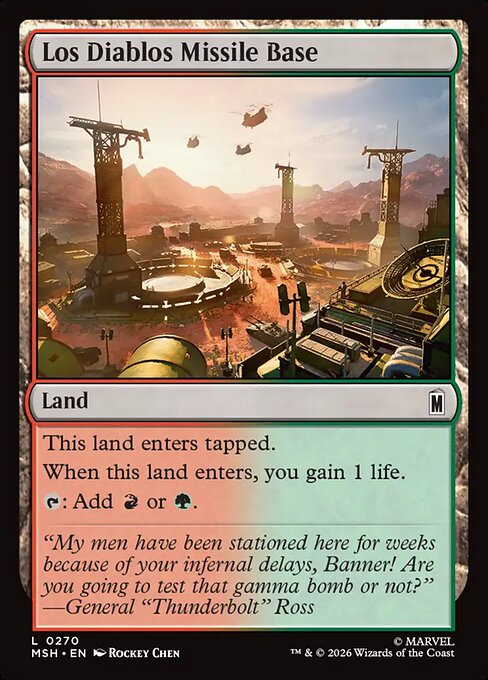 Los Diablos Missile Base 270