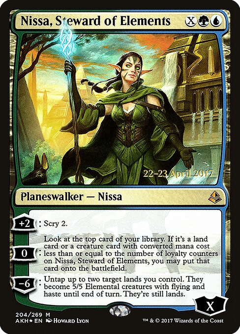 Nissa, Steward of Elements 204s