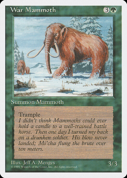 War Mammoth 286