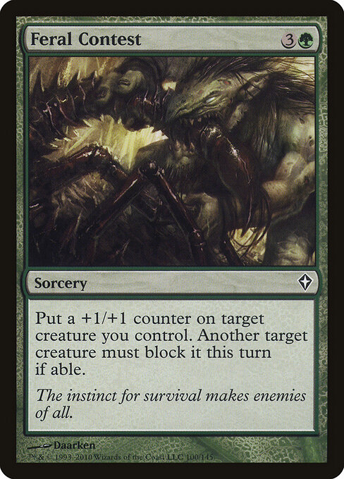 Feral Contest 100