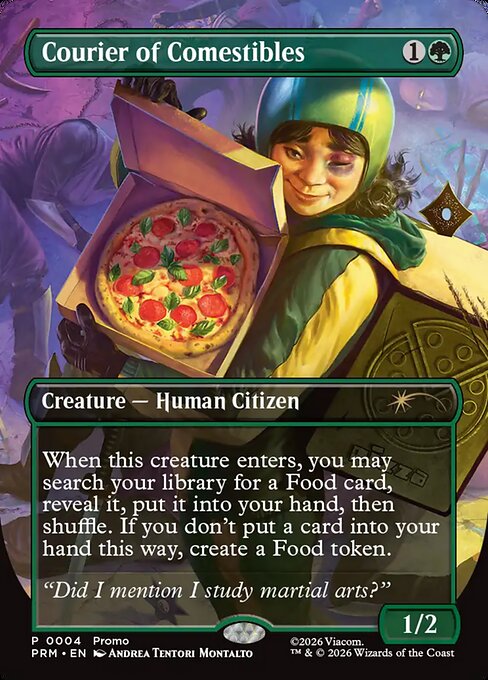 Courier of Comestibles 6