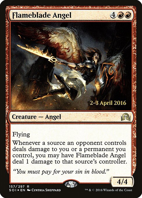Flameblade Angel 157s