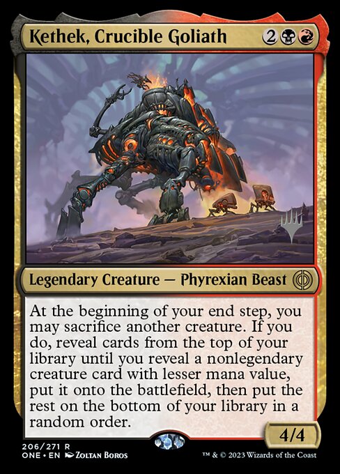 Kethek, Crucible Goliath 206p