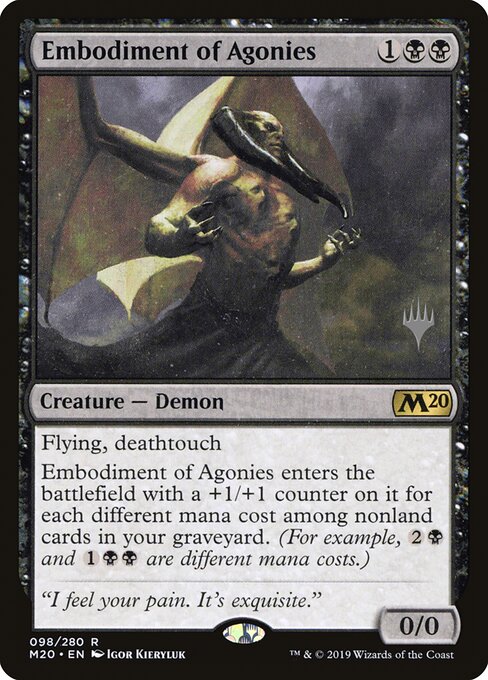 Embodiment of Agonies 98p