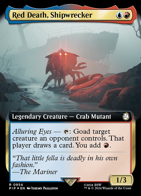 Red Death, Shipwrecker 954