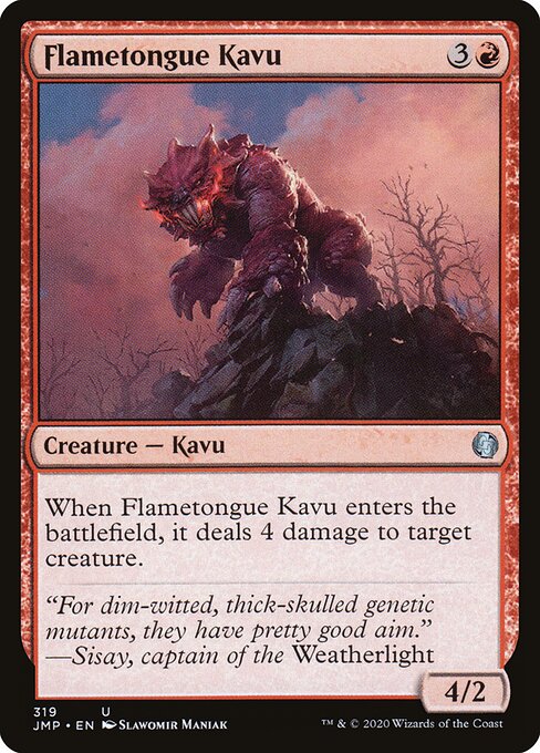 Flametongue Kavu 319