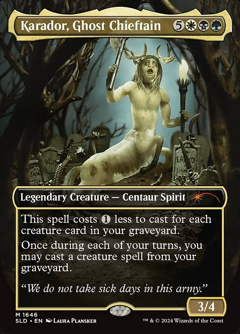 Karador, Ghost Chieftain 1646