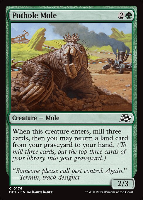 Pothole Mole 176