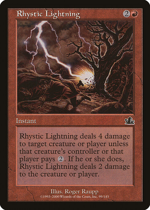 Rhystic Lightning 99