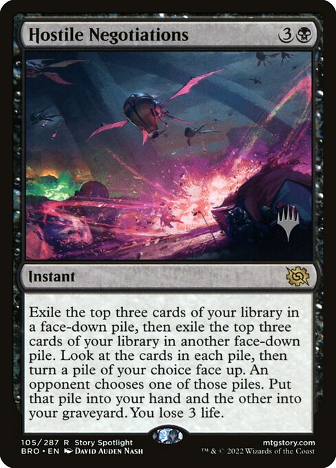 Hostile Negotiations 105p