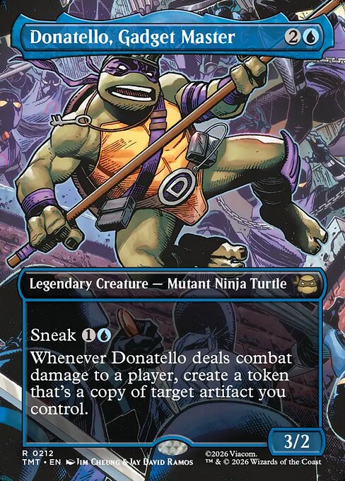 Donatello, Gadget Master 212