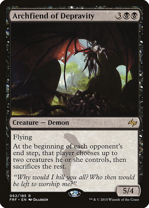 Archfiend of Depravity 62