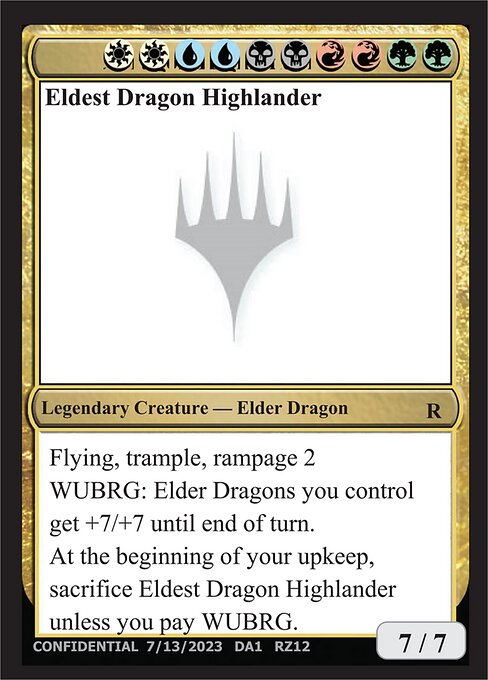 Eldest Dragon Highlander RZ12chan
