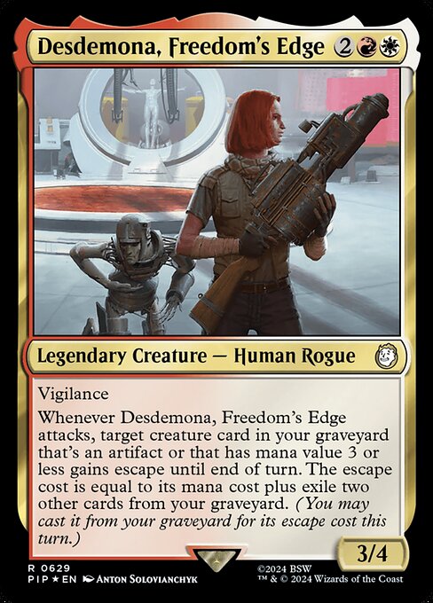 Desdemona, Freedom's Edge 629