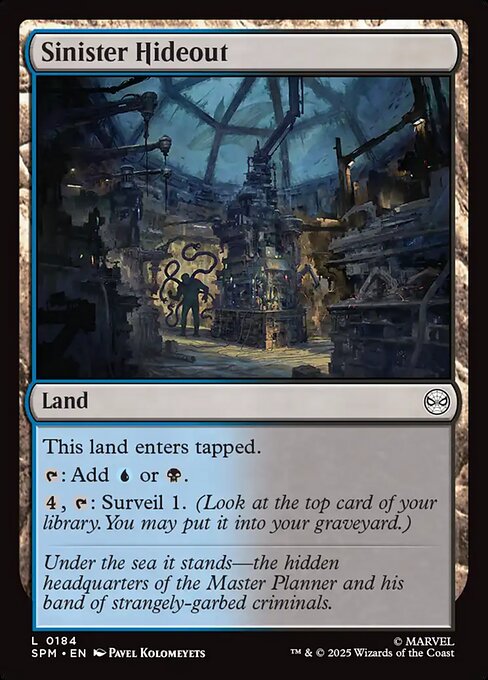 Sinister Hideout 184