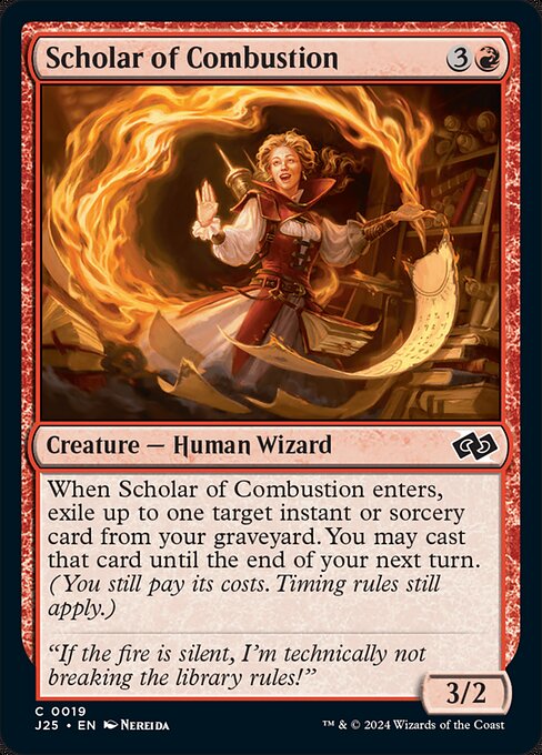 Scholar of Combustion 19