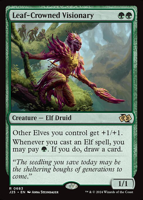 Leaf-Crowned Visionary 683