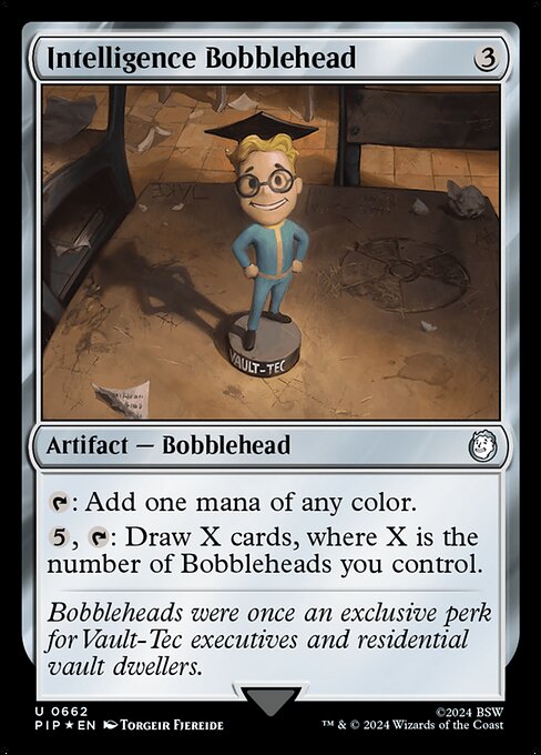 Intelligence Bobblehead 662