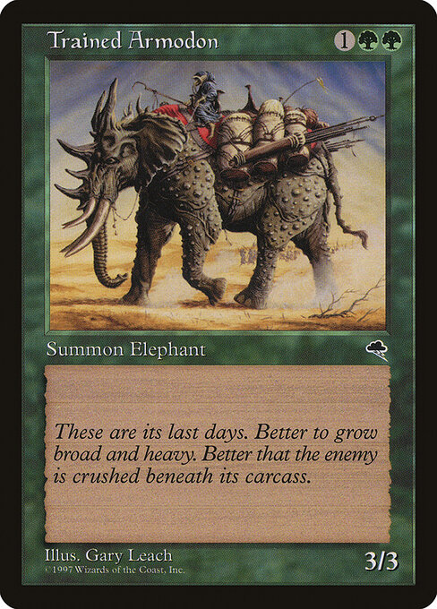 Trained Armodon 260