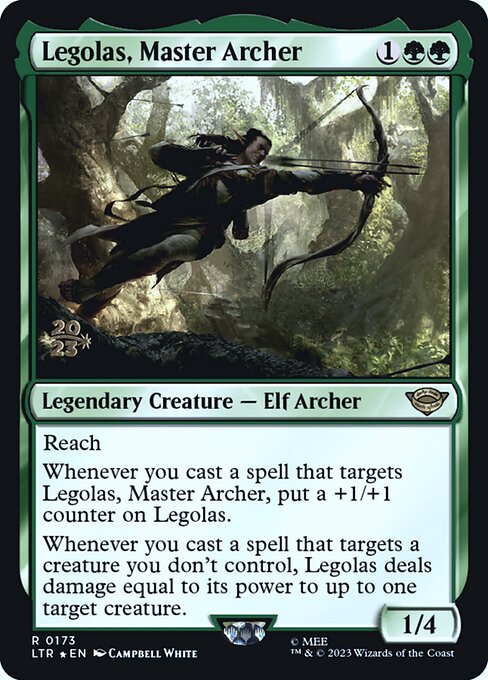 Legolas, Master Archer 173s