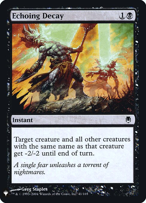 Echoing Decay DST-41
