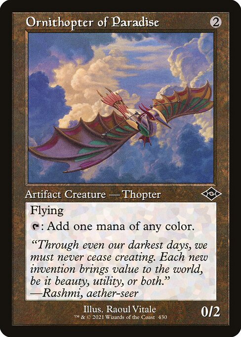 Ornithopter of Paradise 430