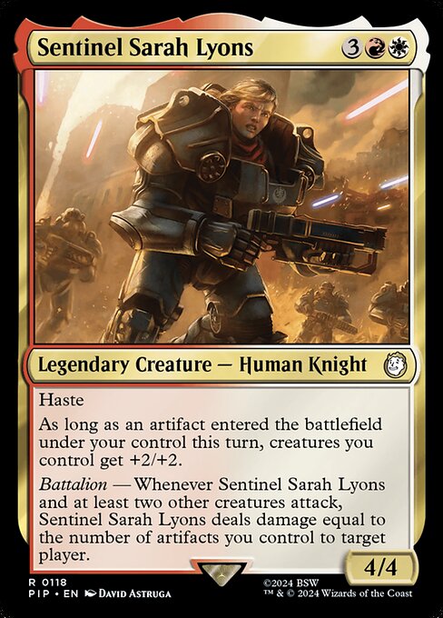 Sentinel Sarah Lyons 118