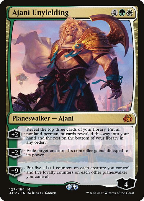 Ajani Unyielding 127