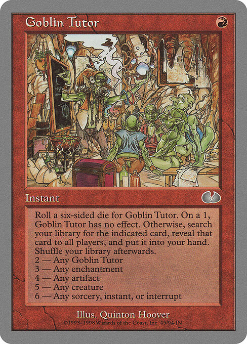 Goblin Tutor 45
