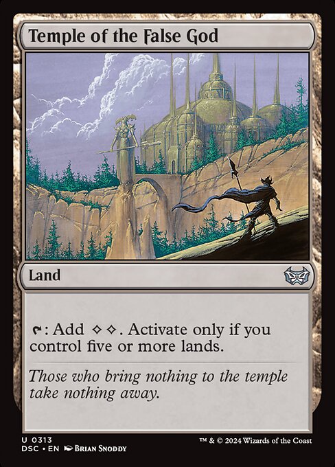 Temple of the False God 313