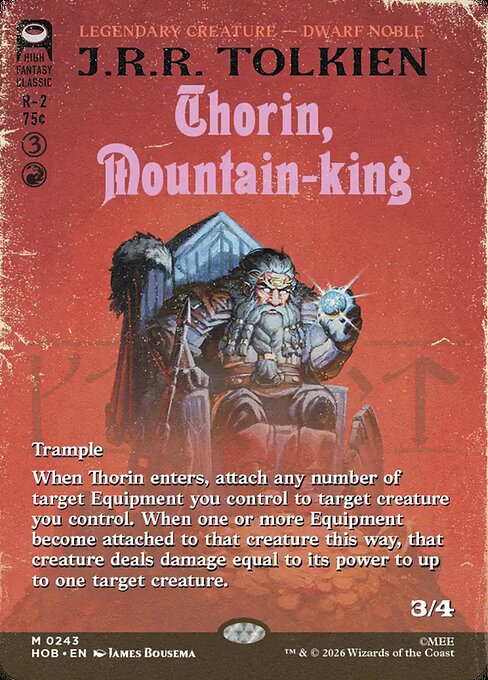 Thorin, Mountain-king 243