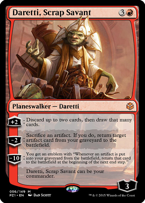 Daretti, Scrap Savant 56