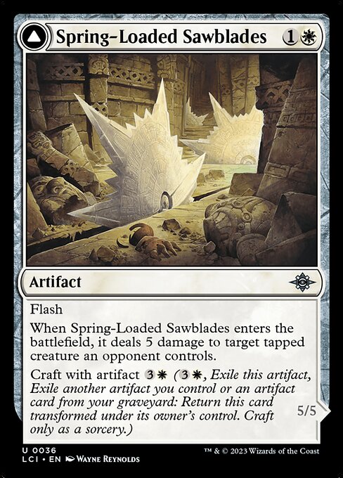 Spring-Loaded Sawblades // Bladewheel Chariot 36