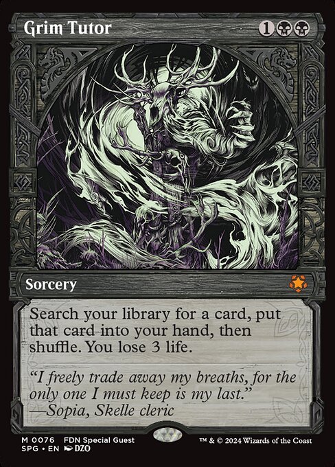 Grim Tutor 76