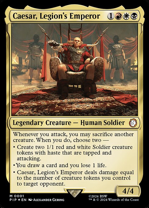 Caesar, Legion's Emperor 1
