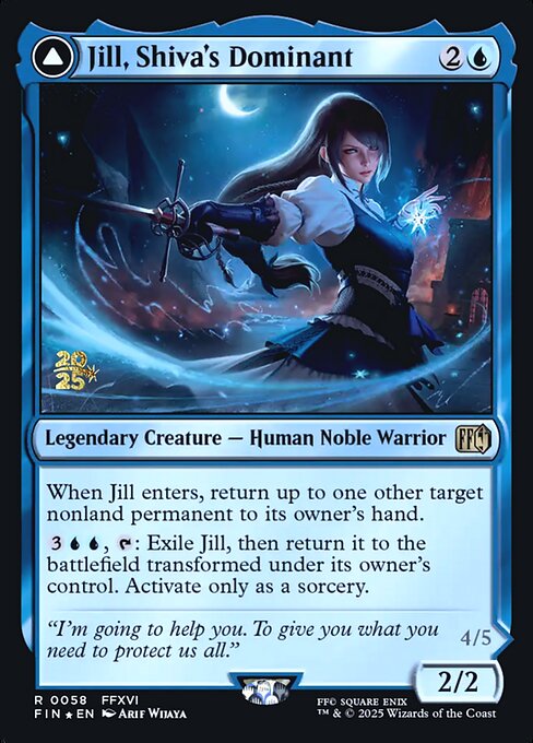Jill, Shiva's Dominant // Shiva, Warden of Ice 58s