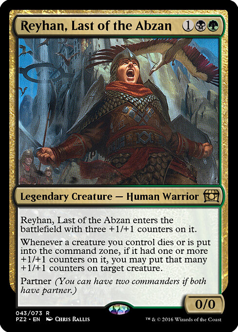 Reyhan, Last of the Abzan 43