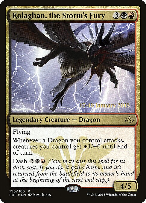Kolaghan, the Storm's Fury 155s