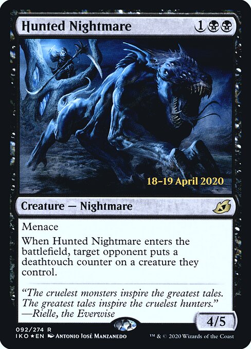 Hunted Nightmare 92s
