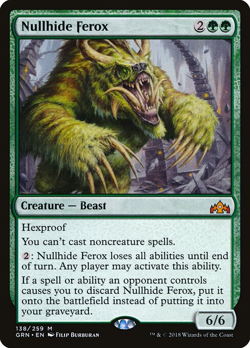 Nullhide Ferox 138