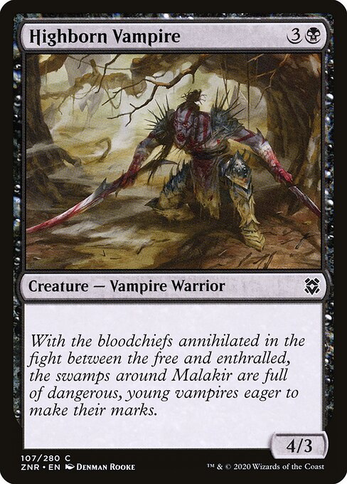 Highborn Vampire 107