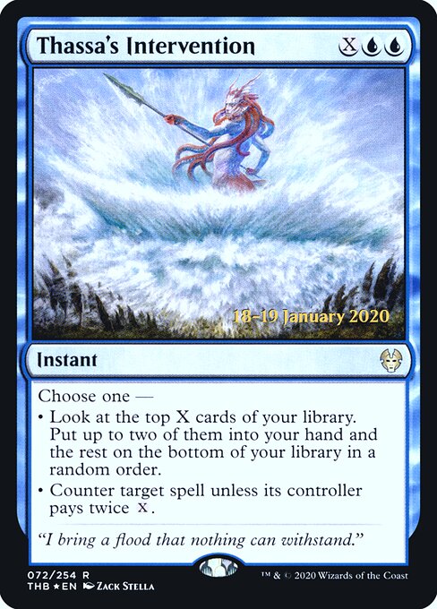 Thassa's Intervention 72s