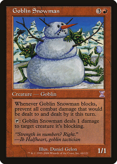 Goblin Snowman 64