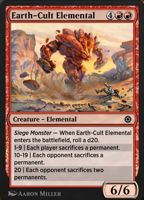 Earth-Cult Elemental 180