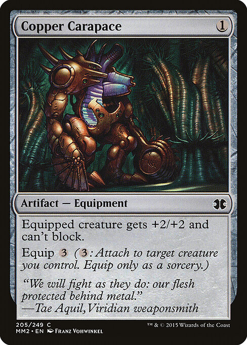 Copper Carapace 205