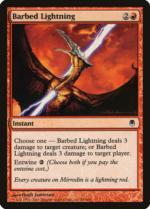 Barbed Lightning 55