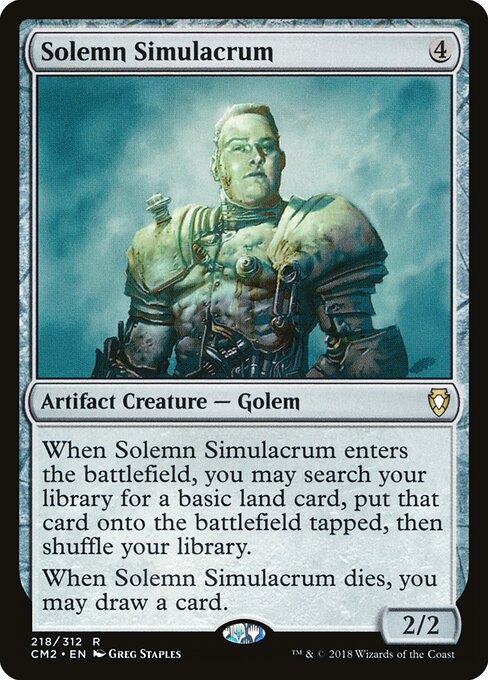 Solemn Simulacrum 218
