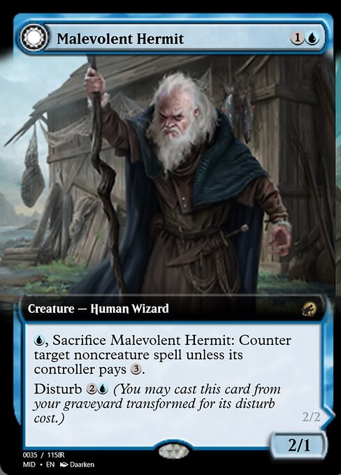 Malevolent Hermit // Benevolent Geist 93950