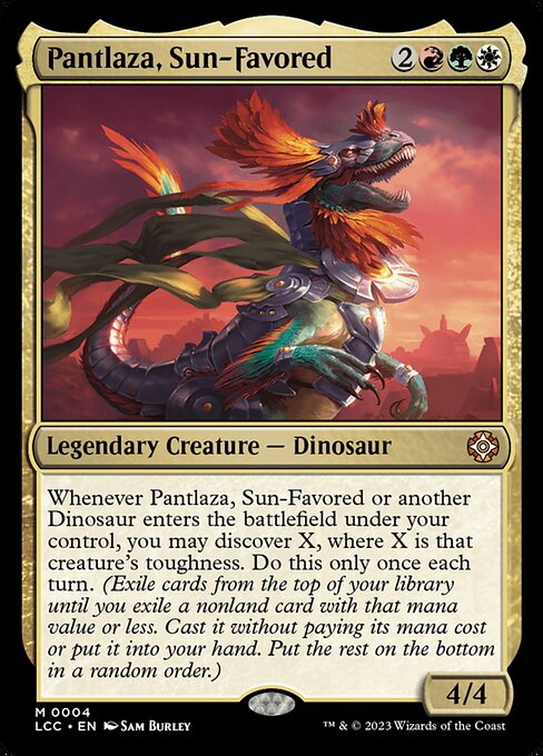 Pantlaza, Sun-Favored 4